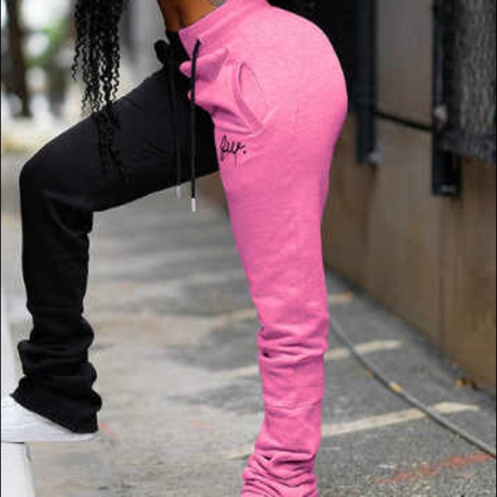 Stacked Sweatpants